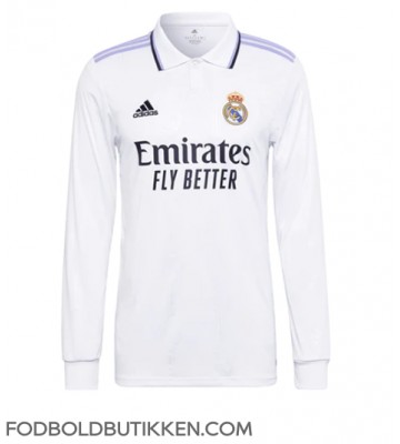 Real Madrid David Alaba #4 Hjemmebanetrøje 2022-23 Langærmet